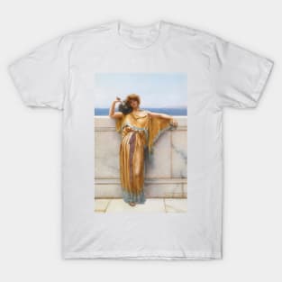 Clymene by John William Godward T-Shirt